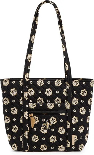 Vista 9 de Vera Bradley Bolso pequeño de algodón Premium para mujer Vera Bandana verde/amarillo con Green Bay Packers