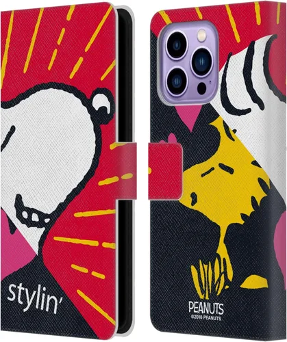 Vista 162 de Head Case Designs Peanuts Charlie & Woodstock Nap Halfs and Laughs - Funda de piel tipo cartera con licencia oficial compatible con Apple iPhone 11