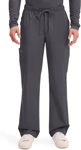 Vista 11 de Cherokee WW Professionals - Pantalones de uniforme médico para hombre con Azul Cielo