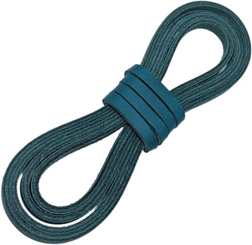 Vista 16 de TOFL Correas de cuero para manualidades y cordones de béisbol 2 piezas de 72 pulgadas de largo x 1/4 pulgadas de ancho x 1/8 pulgadas de grosor