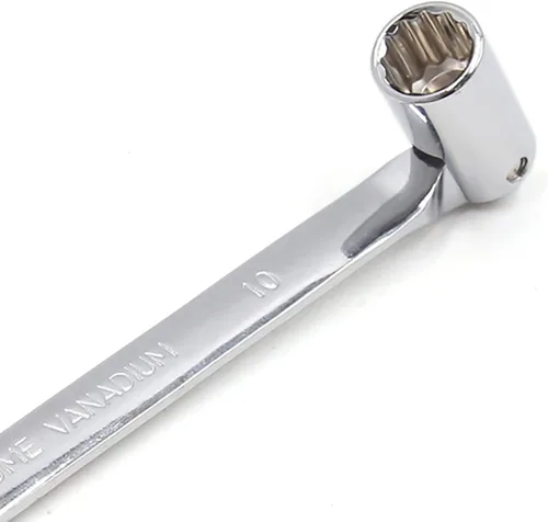 Vista 5 de uxcell Llave inglesa de combinación de cabeza giratoria de 0.394 in Herramienta de reparación de automóviles