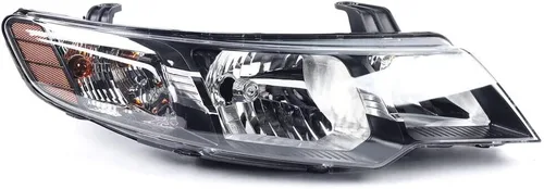 Vista 9 de Compatible con Kia Forte Koup 2010-2013 - Conjunto de repuesto de faros delanteros izquierdos, lámpara de repuesto de proyector halógeno, luz