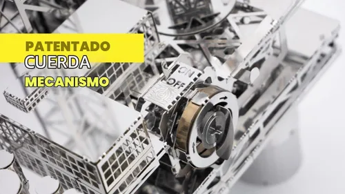 Vista 5 de METAL-TIME, Modelo de plataforma de perforación offshore, kits de modelo de metal, plataforma offshore, rompecabezas de metal 3D, kit