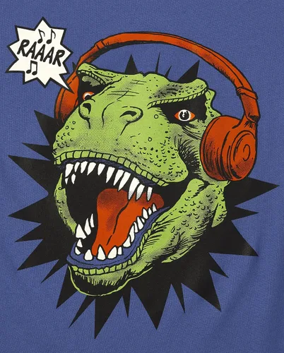 Vista 2 de The Children's Place Camisetas gráficas de manga corta Dino para niño