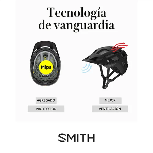 Vista 4 de Casco de Ciclismo SMITH Signal – Casco de Bicicleta de Carretera para Adultos con Tecnología MIPS – para Hombres y Mujeres Negro