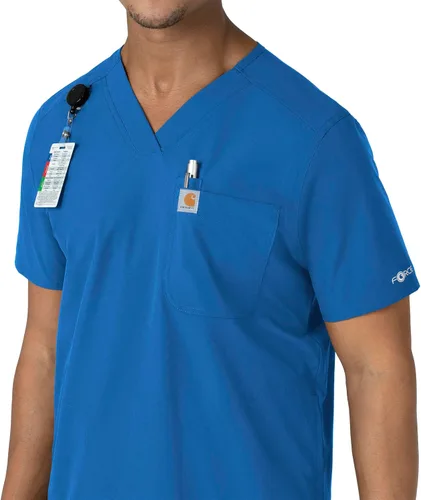 Vista 5 de Carhartt Camiseta con cuello en V Force para hombre