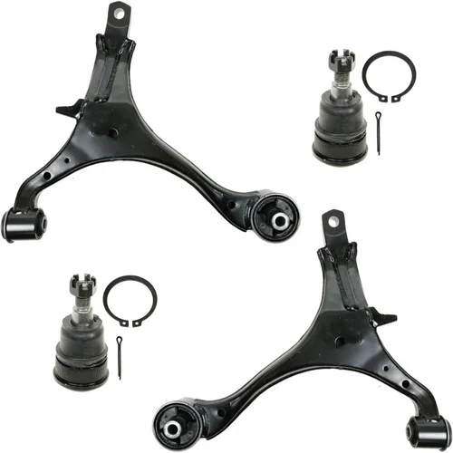 Vista 125 de TRQ Brazo de control superior e inferior del lado del conductor y del pasajero con juego de rótulas compatible con Chevrolet GMC 89-02