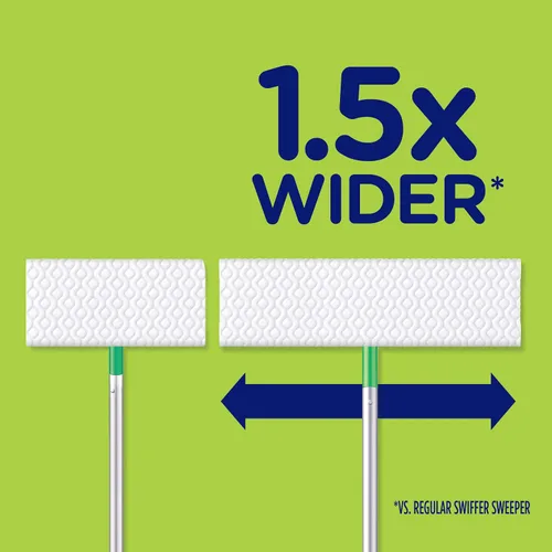 Vista 3 de Swiffer Sweeper - Almohadilla de barrido en seco, repuestos para trapeador de suelo XL, sin perfume, 16 unidades (el embalaje puede variar)