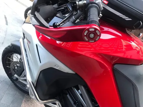 Vista 7 de Protector de mano para motocicleta, barra de cepillo interior para Ducati 950 multistrada MTS 950 todo el año, Multistrada 1200/1260/S/GT DVT Enduro