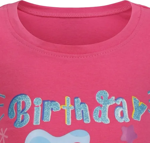 Vista 3 de Nickelodeon Blue's Clues - Camiseta de cumpleaños para niñas y bebés, color rosa