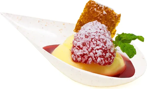 Vista 9 de Paquete de 48 Cucharitas Pequeñas en Forma de Gota Transparentes Mini Platos para Aperitivos Mini Cucharas de Postre de Plástico de Grado