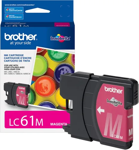 Vista 8 de Brother LC61BK Paquete de 2 cartuchos de tinta negra Negro 1
