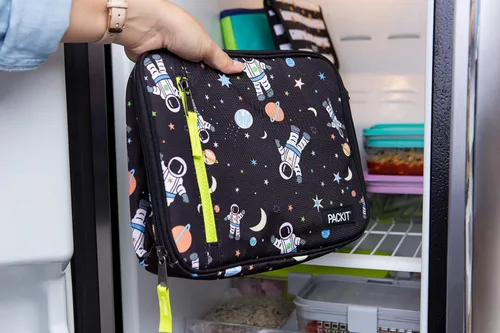 Vista 6 de PackIt Caja de aperitivos congelable, Spaceman y lonchera clásica congelable, Spaceman