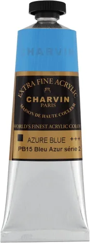 Vista 58 de Charvin Pintura acrílica profesional extrafina – verde absenta, tubo de 2.1 fl oz, pigmentos de triple fresado, resistente a la luz, pinturas