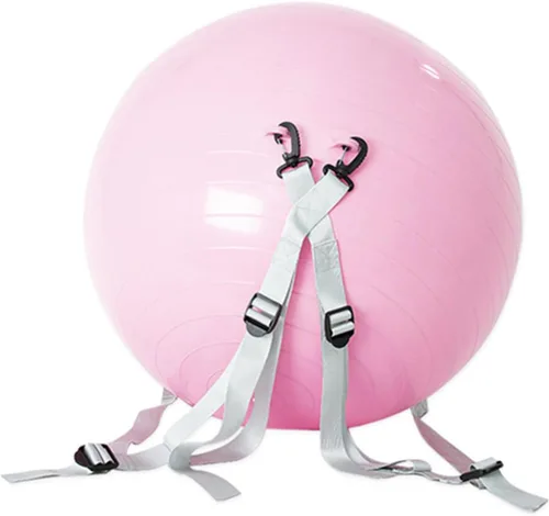 Vista 7 de Yoga Balances Ball with Training Belt Thickened Inflatable Explosionproof Exercise Training Equipment Thickened Inflatable Explosionproof Exercise