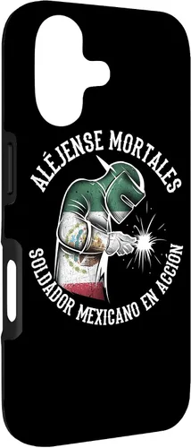 Vista 3 de Aléjense Mortales. Soldador Mexicano en Acción - Carcasa para iPhone 17