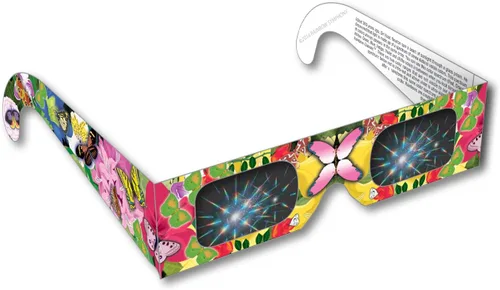 Vista 5 de Rainbow Symphony Kaleidoscope Glasses