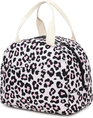 Vista 11 de Lonchera aislada con aguacate para mujeres y niñas, lonchera reutilizable, bolsa de picnic para adultos, niños, escuela, trabajo, viajes