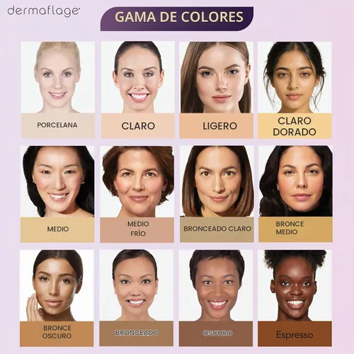 Vista 6 de Dermaflage Crema Correctora para Acné y Tatuaje Cover Up - Bronce Oscuro