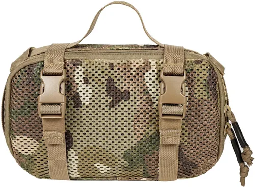 Vista 40 de Juego de 4 cubos de embalaje tácticos, bolsa de almacenamiento de malla compresible, organizador portátil Edc Molle.