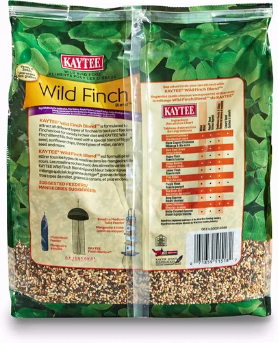 Vista 33 de Kaytee Wild Bird Mezcla de Alimento para Pinzones, 3 lb