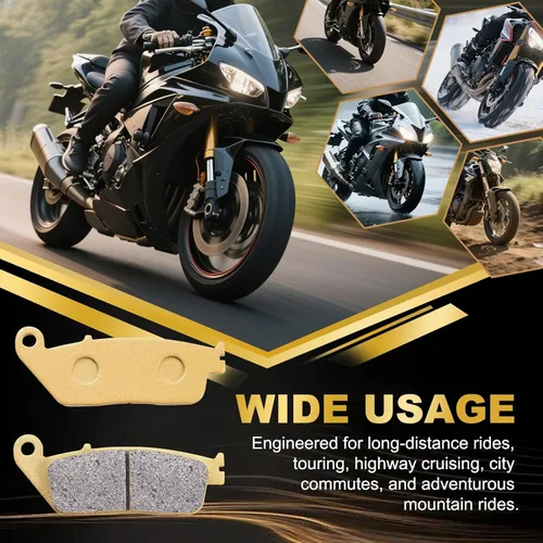 Vista 6 de S SYUU Juego de pastillas de freno delantero y trasero de alto rendimiento compatible con YAMAHA YZF-R3 YZFR3 YZF R3 321cc 2015 2016 2017 2018