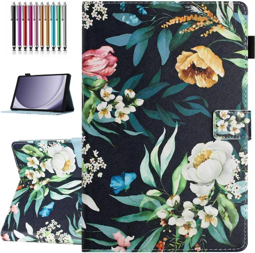 Vista 9 de Funda para Galaxy Tab A11+ Plus /A9+ Plus de 11 pulgadas 2026/2024 (SM-X210/X230), Samsung Tab A11+ /A9+ Cover, Auto Wake/Sleep, Funda plegable