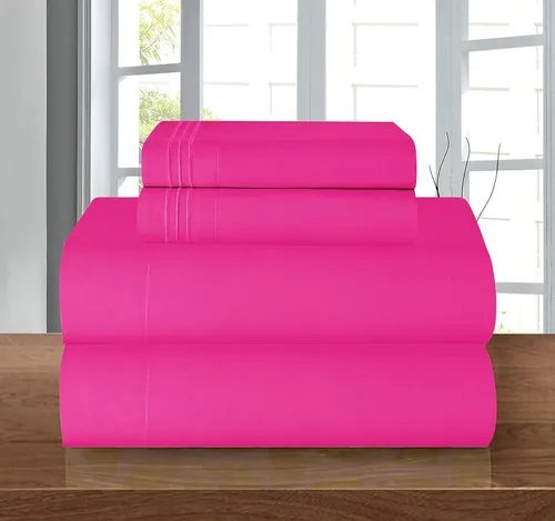 Vista 54 de Elegant Comfort - Juego de sábanas de microfibra de 1500 hilos de calidad hotelera prémium de 4 piezas - Resistente a arrugas, sábana bajera