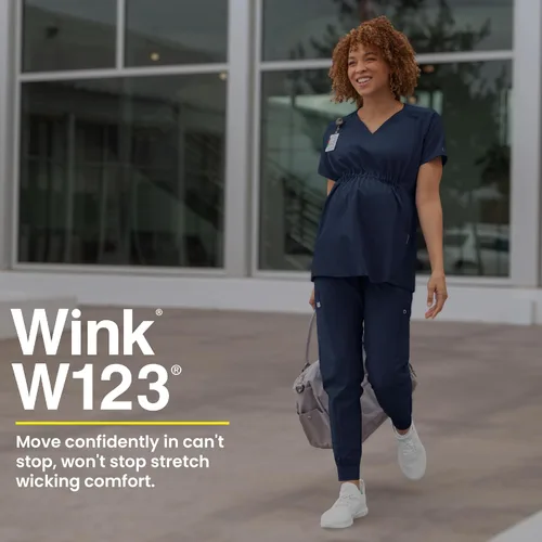 Vista 9 de WonderWink Pantalón de maternidad W123 para mujer