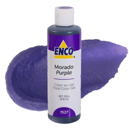 Vista 13 de ENCO Gel Colorante Alimentario Azul Brillante 8.8 oz (250g) Concentrado, Vegano AZUL BRILLANTE 1131