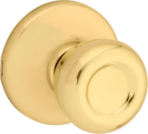 Vista 6 de Kwikset 92001-512 Tylo - Pomo para pasillos y armarios en latón antiguo