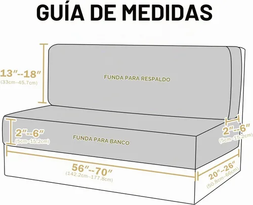 Vista 2 de Fundas de cojín impermeables para comedor de caravana, tela elástica, repuesto para asiento de cámper, funda lavable para sofá de caravana, diseñada