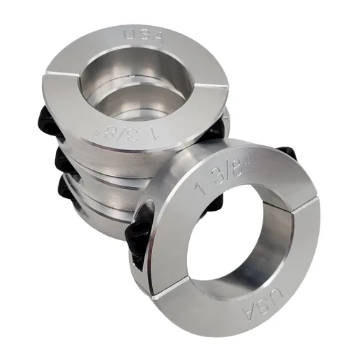 Vista 14 de Diámetro de orificio de 0.50 pulgadas - Abrazadera del collar de eje de dos piezas - Aluminio 2024 (paquete de 1)