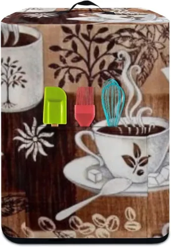 Vista 4 de FKELYI Cubierta de polvo para freidora de aire a prueba de polvo, funda para freidora de aire a prueba de polvo, fundas para cocina
