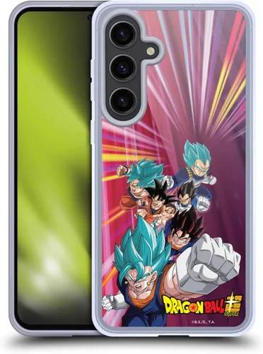 Vista 87 de Head Case Designs Funda de gel con licencia oficial de Dragon Ball Super Group Future Trunks Arc Characters [protección de grado militar] compatible