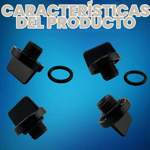 Vista 4 de Swimables Tapón de drenaje con oring compatible con Mastertemp y Max E Therm Calentador de piscina U178-920P Compatible con 460736 SR400NA y más