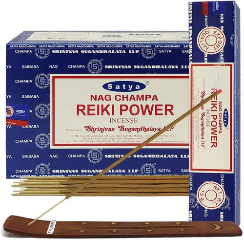 Vista 19 de Aruda - Varillas de incienso y soporte para varillas de incienso, paquete Insence Insense Satya Incense