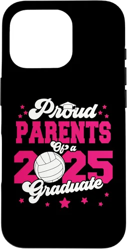 Vista 20 de iPhone 16 Parents of a 2025 Graduate Prom Graduation 25 VolleyBall Case