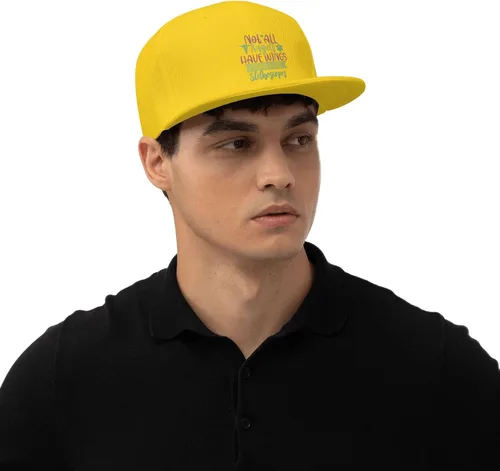 Vista 8 de Not All Angel Have Wings Some Have Stethoscpes Hat Adjustable Funny Fashion Baseball Cap for Men Women