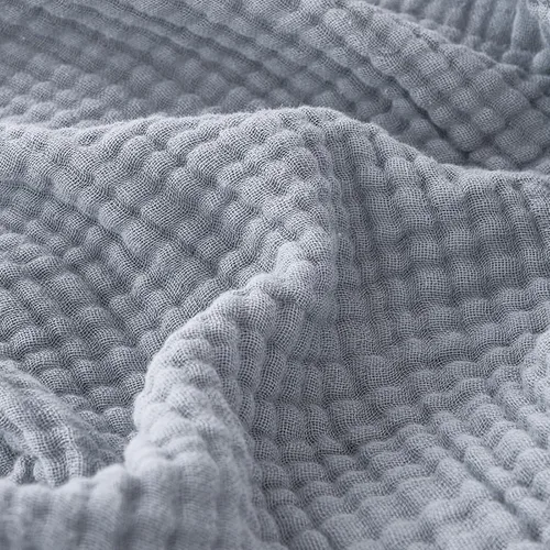 Vista 9 de EMME Mantas de muselina para bebé, 100% algodón, arrullo de gasa de 4 capas de 40 x 50 pulgadas, ligeras, suaves, transpirables, para niños