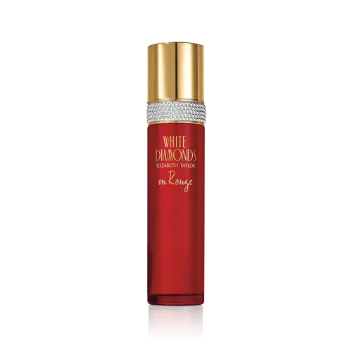 Vista 6 de Elizabeth Taylor Perfume para mujer, White Diamonds En Rouge, Eau De Toilette EDT Spray, 3.3 Fl Oz