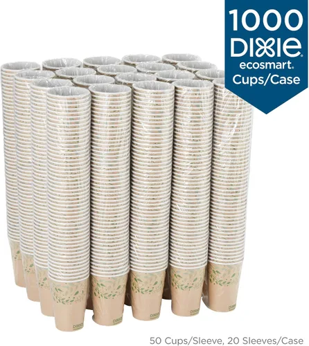 Vista 4 de Dixie PerfecTouch 12 oz. Vaso para café de papel aislante por GP PRO