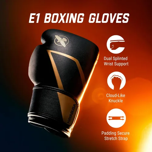 Vista 2 de Hayabusa E1 - Guantes de boxeo para hombres y mujeres