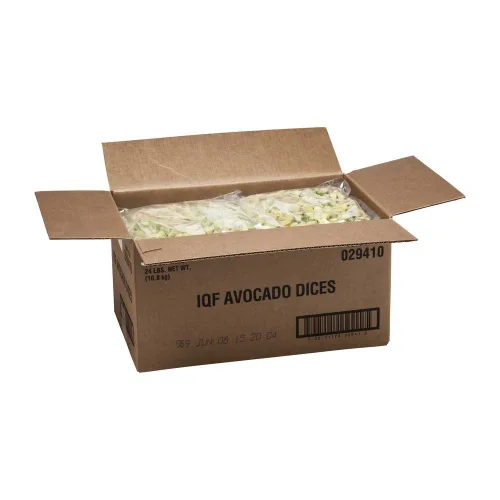 Vista 3 de Simplot Cosecha aguacates frescos - dados de aguacate, 2 libras- 12 por caja.