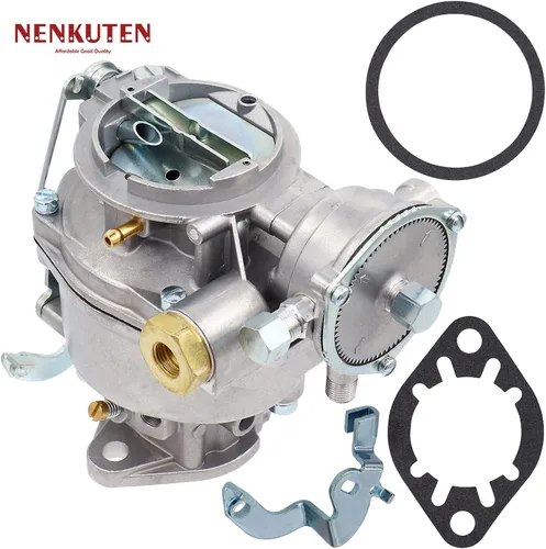 Vista 6 de NENKUTEN Carburador de 1 barril para Rochester Chevrolet 1957-1961 235 Motores GMC Chevy Truck 3.8L 3852CC 235Cu 6 Cly Motores Nomad Bel Air El