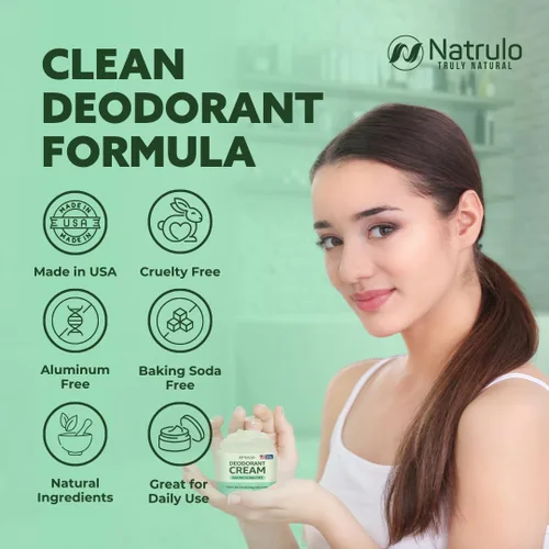 Vista 6 de Crema desodorante – Desodorante natural sin aluminio para todo el cuerpo