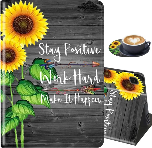 Vista 8 de Funda y posavasos para Samsung Galaxy Tab A7 Lite 2021, soporte ajustable a prueba de golpes para Samsung Tab A7 Lite de 8.7 pulgadas