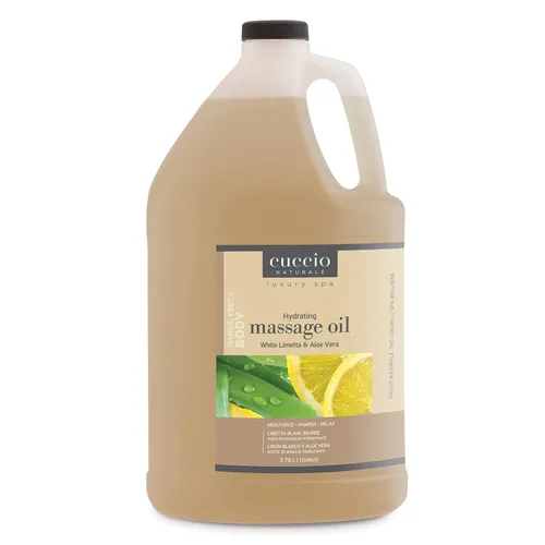 Vista 4 de Cuccio Naturale Aceite de masaje - Aceite corporal renovador e hidratante para tratamiento de masaje - Deja la piel suave y brillante - Sin