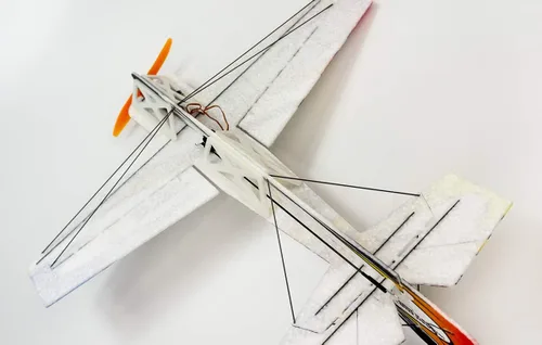Vista 5 de Viloga Upgrade 3D EPP Avión Sakura Acrobático, Kit de Avión de Espuma RC de 420mm para Construir para Adultos
