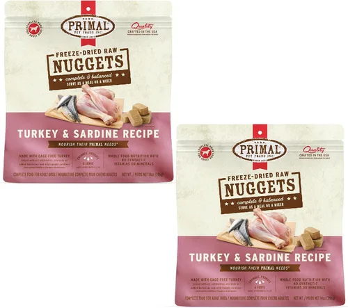 Vista 27 de Primal - Nuggets de alimento crudo liofilizado para perros, res, comida completa y balanceada, también se puede utilizar como complemento o premio